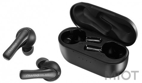 Бездротова Bluetooth-гарнітура Xiaomi PaMu Slide mini Black