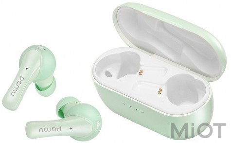 Бездротова Bluetooth-гарнітура Xiaomi PaMu Slide mini Mint