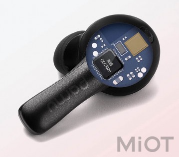 Бездротова Bluetooth-гарнітура Xiaomi PaMu Slide mini Black