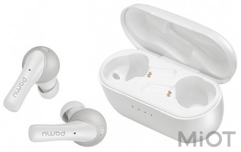 Бездротова Bluetooth-гарнітура Xiaomi PaMu Slide mini White