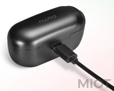 Бездротова Bluetooth-гарнітура Xiaomi PaMu Slide mini Black