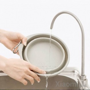 Силиконовая складная чаша для животных Xiaomi Pet Silicone Folding Bowl Small (PE005-S)