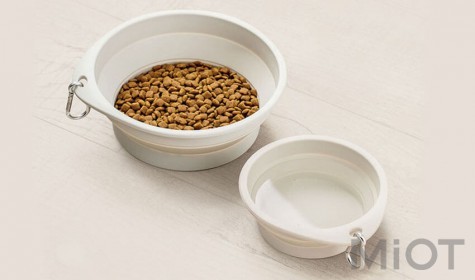Силіконова складна чаша для тварин Xiaomi Pet Silicone Folding Bowl Small (PE005-S)