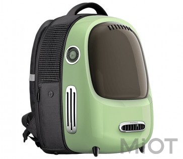 Рюкзак для перенесення кішок Xiaomi PETKIT Backpack for cats Green
