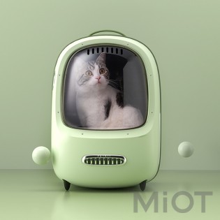 Рюкзак для перенесення кішок Xiaomi PETKIT Backpack for cats Green