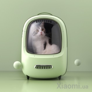 Рюкзак для переноски кошек Xiaomi PETKIT Backpack for cats Green