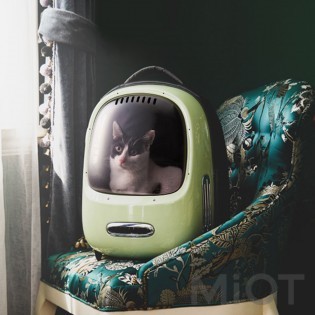 Рюкзак для перенесення кішок Xiaomi PETKIT Backpack for cats Green