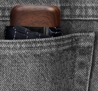 Кишенькова парасолька Xiaomi Pinlo Black