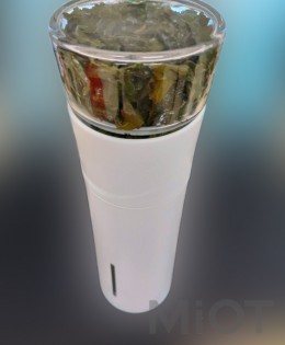 Термокружка - Заварювальний термос Xiaomi Pinztea Water Separation Cup 300 мл White (PZ7A010001)