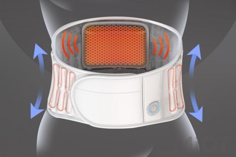 Зігріваючий пояс Xiaomi PMA Graphene Heat Physiotherapy PMA-D30 White