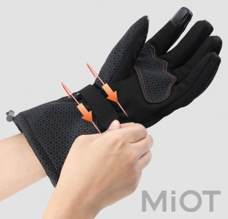 Рукавички з підігрівом Xiaomi PMA Smart Heating Gloves Black (DMA-X20)