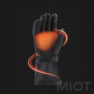 Рукавички з підігрівом Xiaomi PMA Smart Heating Gloves Black (DMA-X20)