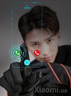 Перчатки с подогревом Xiaomi PMA Smart Heating Gloves Black (DMA-X20)