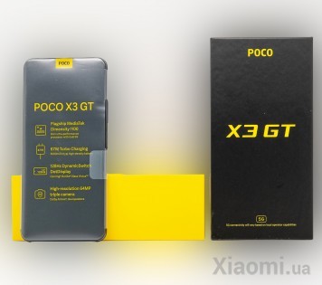 Смартфон Xiaomi Poco X3 GT 8/128GB Black EU/CE