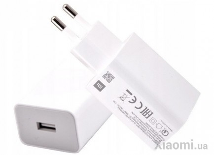 Зарядное устройство Xiaomi QC3.0 18W 5V / 9V / 12V (MDY-10-EF) White Евровилка