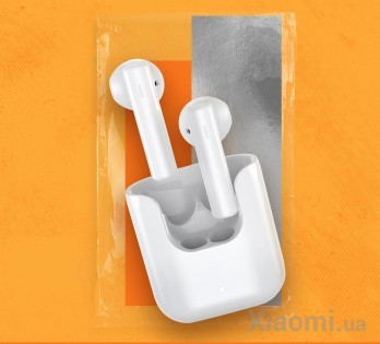 Беспроводные наушники Xiaomi QCY T12 TWS Bluetooth Earbuds White