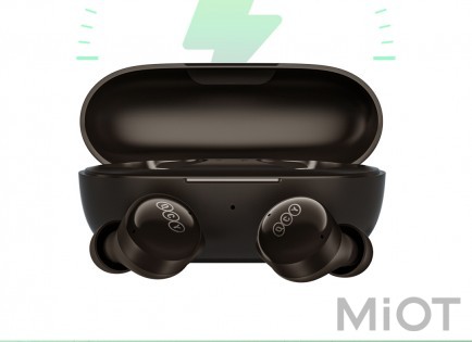 Бездротові навушники Xiaomi QCY T17 Black