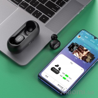 Беспроводные наушники Xiaomi QCY T1C TWS Bluetooth Earbuds Black