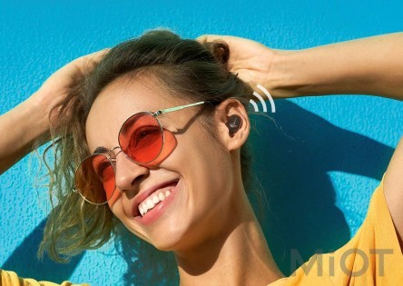 Бездротові навушники Xiaomi QCY T1C TWS Bluetooth Earbuds Black