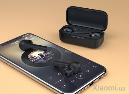 Беспроводные наушники Xiaomi QCY T5 TWS Smart Earbuds Black