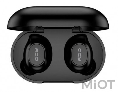 Бездротові навушники Xiaomi QCY T9 TWS Bluetooth Earbuds Black