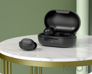 Бездротові навушники Xiaomi QCY T9 TWS Bluetooth Earbuds Black