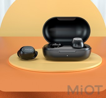 Бездротові навушники Xiaomi QCY T9 TWS Bluetooth Earbuds Black