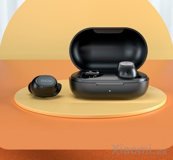 Беспроводные наушники Xiaomi QCY T9 TWS Bluetooth Earbuds Black