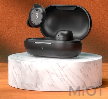 Бездротові навушники Xiaomi QCY T9 TWS Bluetooth Earbuds Black
