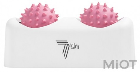 Портативный массажер Xiaomi QIU (7th) Massage Ball Pink