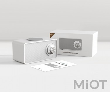 Портативна акустика + Бездротовий З/П Xiaomi Qualitell Wireless Noise Speaker White (ZS1001)
