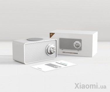 Портативная акустика + Беспроводное З/У Xiaomi Qualitell Wireless Noise Speaker White (ZS1001)