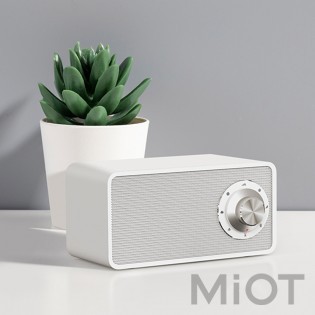 Портативна акустика + Бездротовий З/П Xiaomi Qualitell Wireless Noise Speaker White (ZS1001)