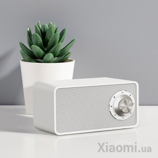 Портативная акустика + Беспроводное З/У Xiaomi Qualitell Wireless Noise Speaker White (ZS1001)
