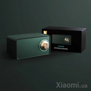 Портативная акустика + Беспроводное З/У Xiaomi Qualitell ZS1001 Pro Green