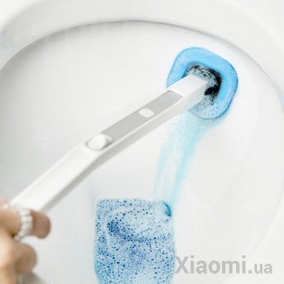 Туалетная щетка Xiaomi QUANGE с 10 сменными насадками