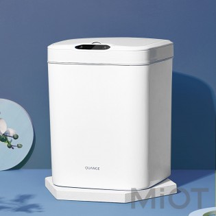 Розумний кошик для сміття Xiaomi QUANGE Full grid induction sorting garbage bin GA1 White