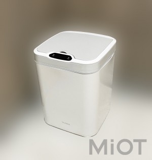 Розумний кошик для сміття Xiaomi QUANGE Full grid induction sorting garbage bin GA1 White