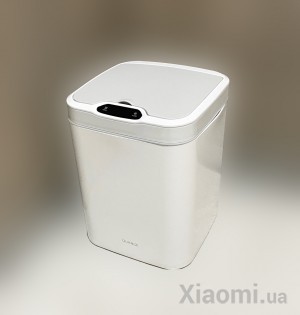 Умная корзина для мусора Xiaomi QUANGE Full grid induction sorting garbage bin GA1 White
