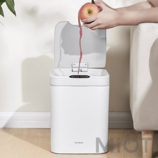 Розумний кошик для сміття Xiaomi QUANGE Full grid induction sorting garbage bin GA1 White