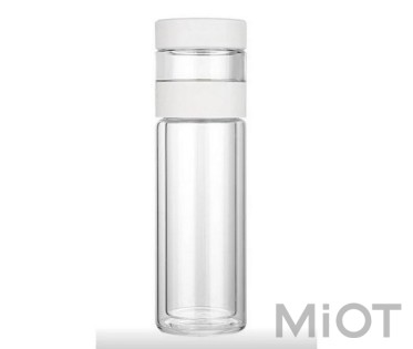 Заварочный термос с дисплеем Xiaomi QUANGE Intelligent Tea Separator Cup White (SJ020501)