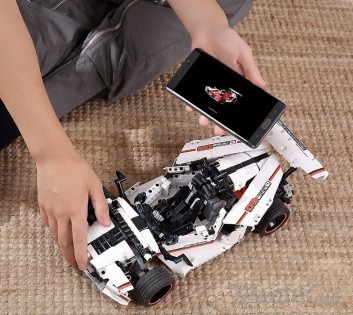 Умный конструктор спортивный автомобиль Xiaomi Racer 03 White