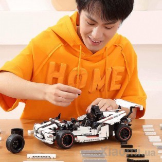 Умный конструктор спортивный автомобиль Xiaomi Racer 03 White