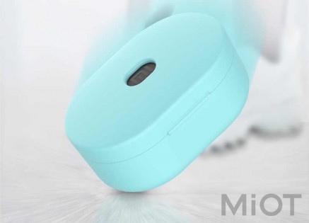 Чохол силіконовий для навушників Redmi AirDots (Earbuds Basic) White