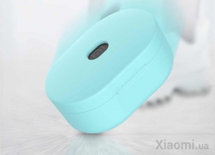 Чехол силиконовый для наушников Redmi AirDots (Earbuds Basic) White