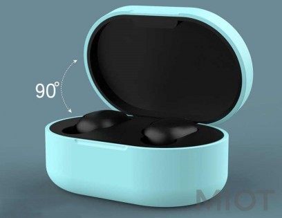 Чохол силіконовий для навушників Redmi AirDots (Earbuds Basic) White