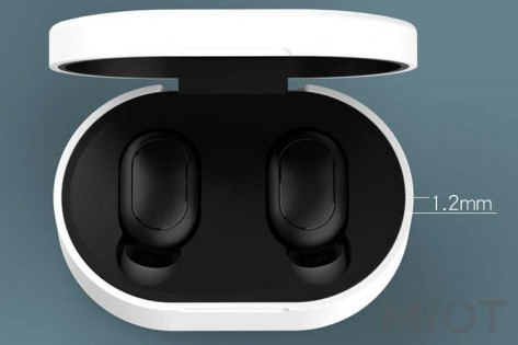 Чохол силіконовий для навушників Redmi AirDots (Earbuds Basic) White