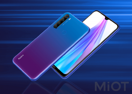 Смартфон Xiaomi Redmi Note 8T 4/64GB Blue EU/CE