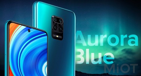 Смартфон Xiaomi Redmi Note 9 Pro Max 8/128GB Aurora Blue EU/CE
