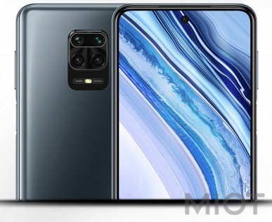 Смартфон Xiaomi Redmi Note 9 Pro Max 6/64GB Interstellar Black EU/CE